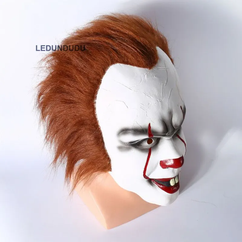 2017 Ужасный фильм Стивен Кинг это маска Pennywise клоун Джокер полное лицо маски