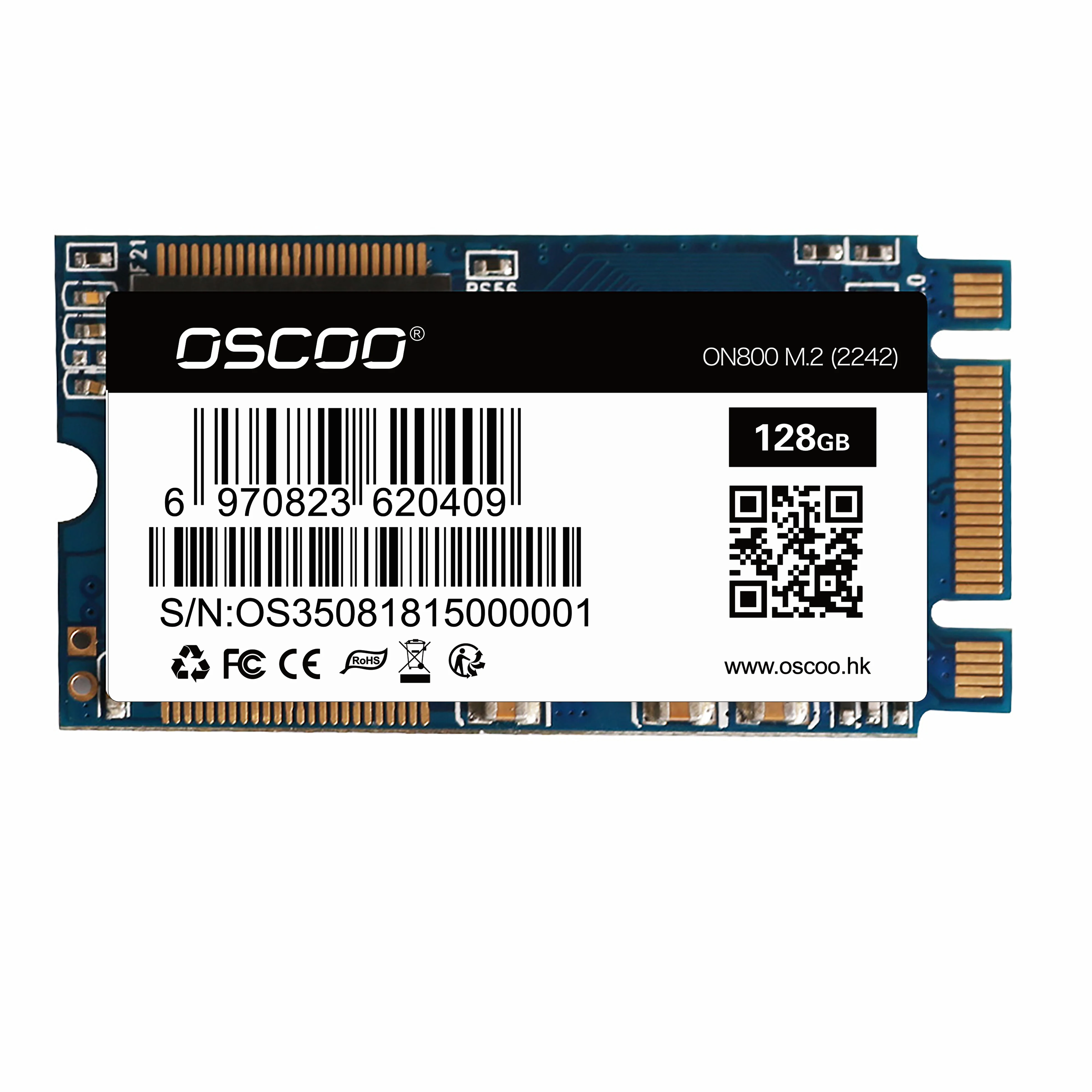 Оптовая продажа 10 шт./лот OSCOO MLC M.2 SSD M2 2242 NGFF 64 Гб 128 ГБ 256 Внутренний твердотельный