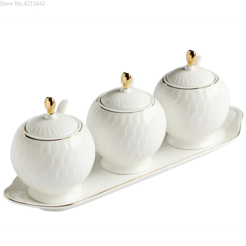 Пномпень bone China банка для приправ кухонная герметичная банка Бытовая коробка для приправ бутылка большой объем коробка для приправ банка для конфет