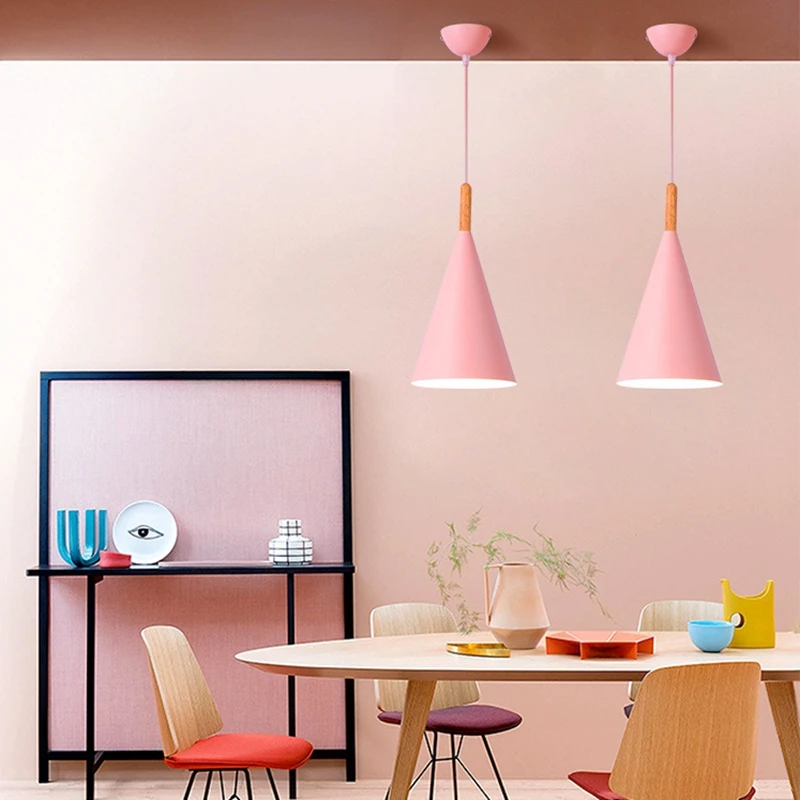 LukLoy Nordic Modern Pendant Light Colourful Lamp Hang for Living Room Bedroom Dining Island Foyer Studio Bar Cafe | Освещение