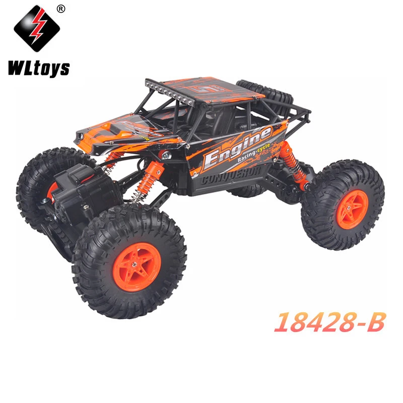 WLtoys 18428 B RC автомобили 1:18 Масштаб MODE2 2 4G 4WD внедорожный автомобиль гусеничный с