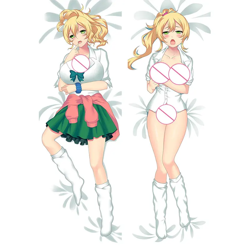 Японский Стиль аниме обниматься тела Чехол Dakimakura длинная подушка замороженная Эльза и Анна постельные принадлежности чехол