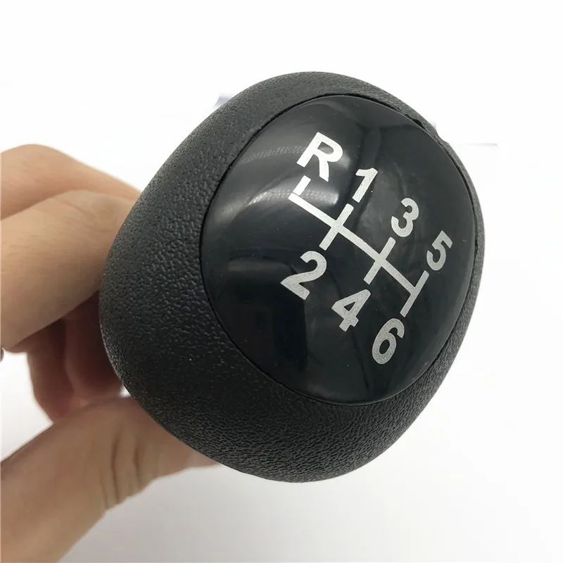 6 Speed 5/6 Скорость приспособления для стилизации автомобиля рычаг переключения передач Stick ручка-паяльник для Ford Focus MK1 1998-2005 Пластик принадлежности для рукоделия - Название цвета: 6 Speed
