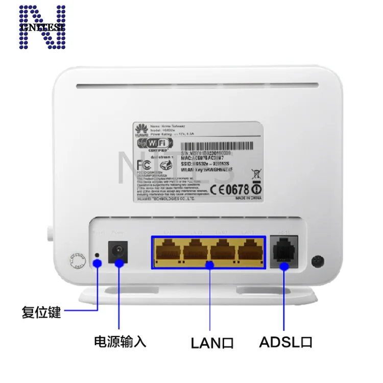 Оригинальный беспроводной Wi Fi роутер Hua wei HG532e ADSL2 iptv 300 м|Оптоволоконное