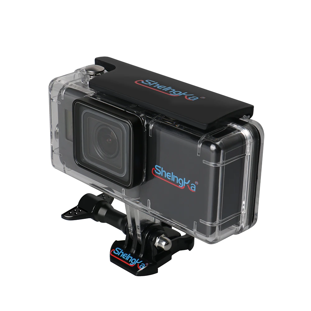 Подводный Водонепроницаемый Чехол 45 м с аккумулятором 2300 мА/ч для GOPRO Hero6 Hero5