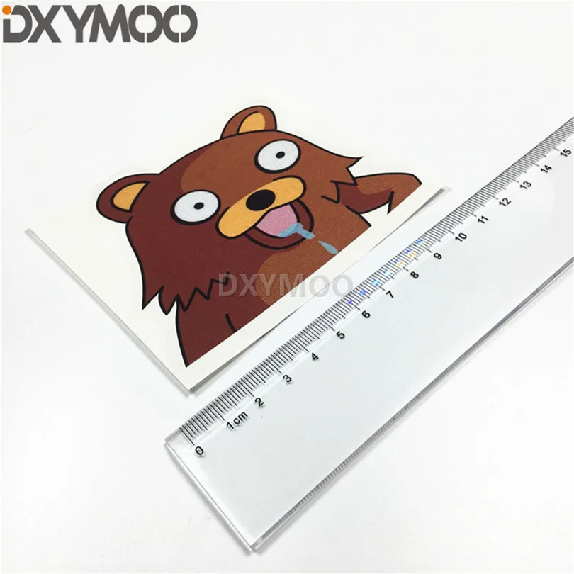 Motorcycle Automobile Motocross Bike Stickers Car Styling Vinyl Tape Bumper for Naughty Cute Domo Bear 10x9cm | Автомобили и