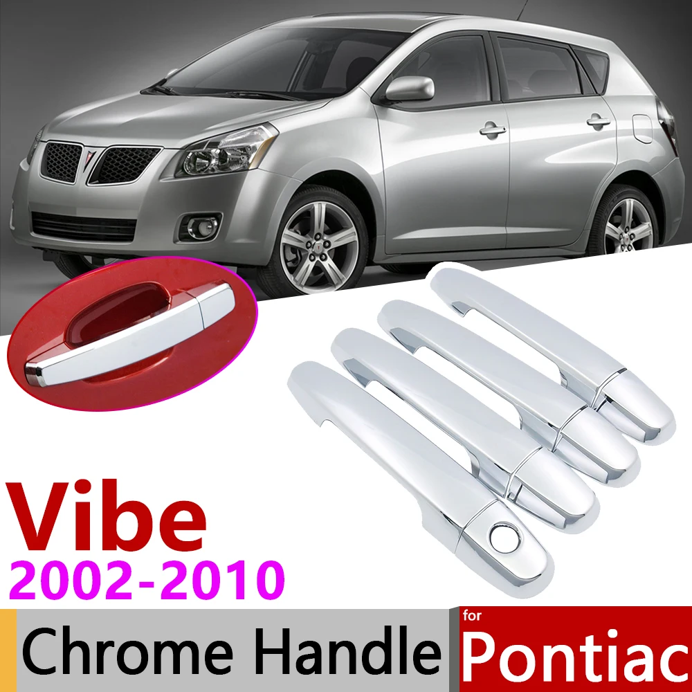 Хромированная крышка ручки двери для Pontiac Vibe 2002 ~ 2010 автомобильные аксессуары