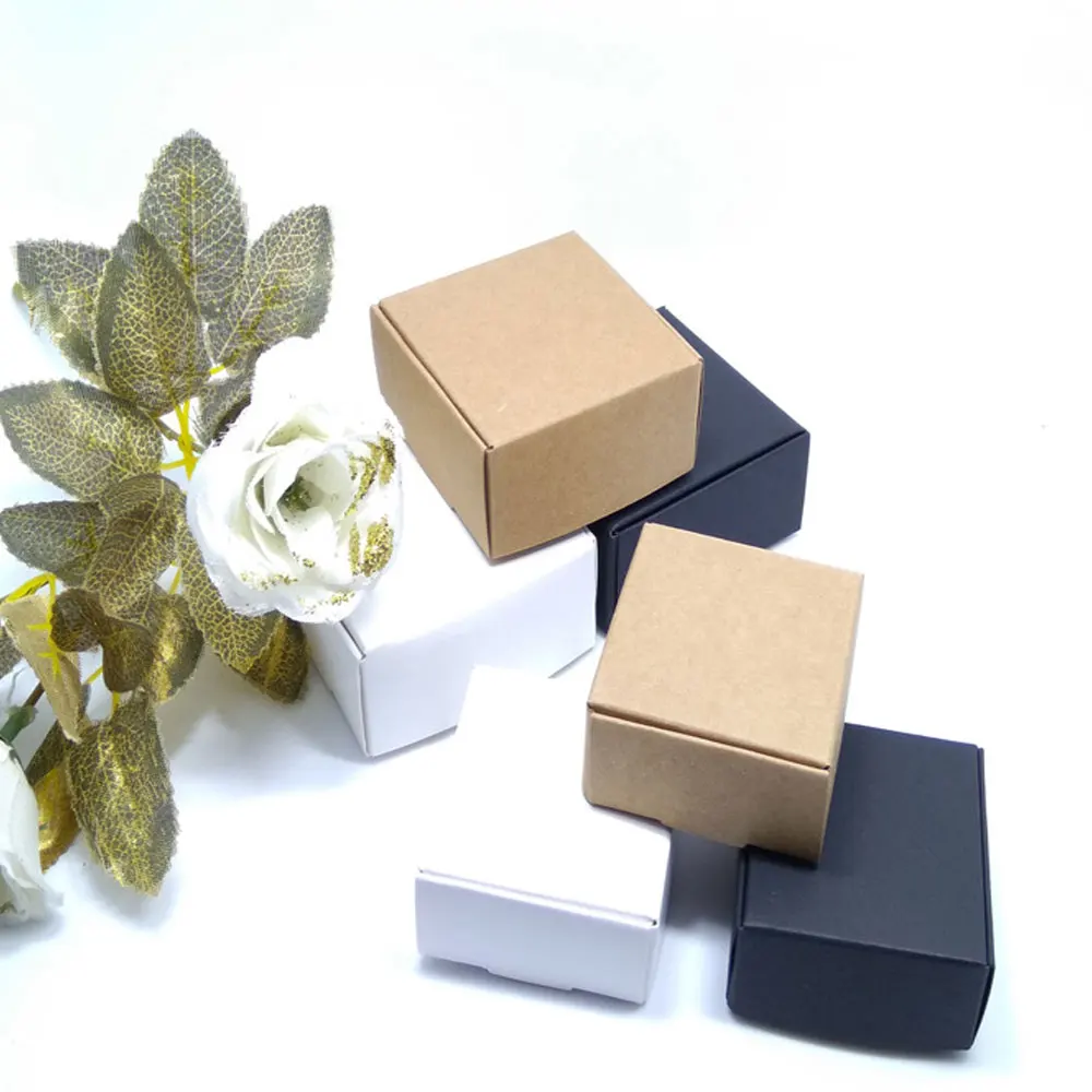 20 шт. Подарочная коробка из крафт бумаги для конфет печенья|box for|box for weddingboxes wedding