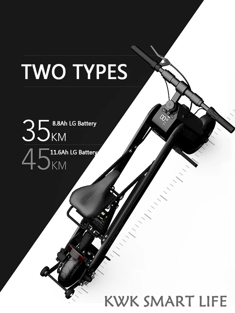 COSWHEEL A-ONE PRO 8 дюймов 40 км складной электрический скутер портативный подвижный скутер для взрослых Электрический велосипед
