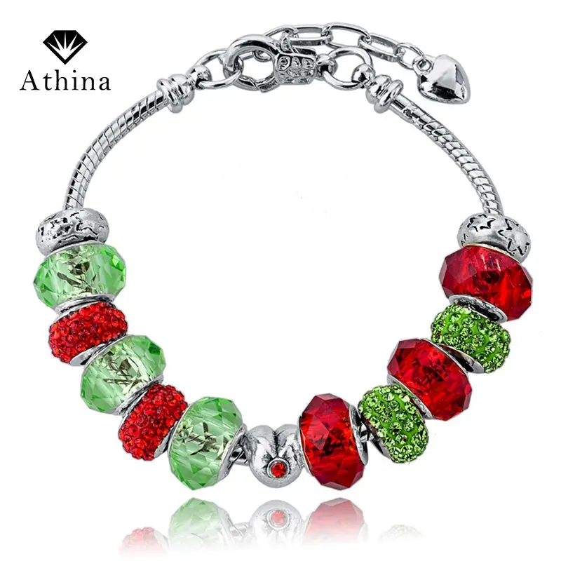 2018 Рождественский подарок браслеты для женщин ручной работы змеиная цепочка с