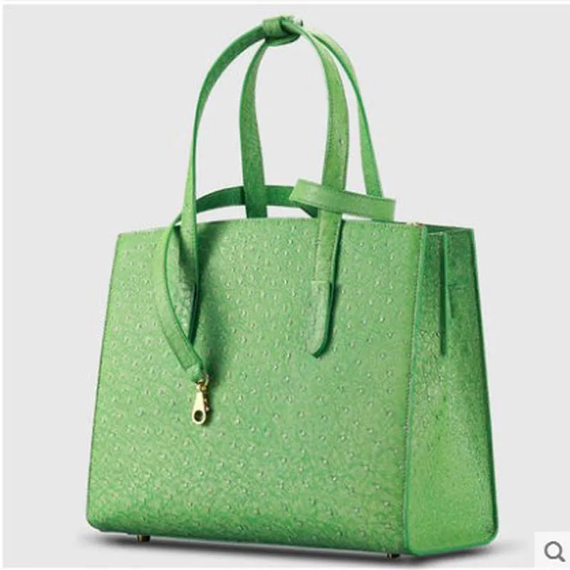 

Cestbeau's new ostrich skin handbag for ladies imported KK ostrich skin multi-layer single-shoulder bag for ladies handbag