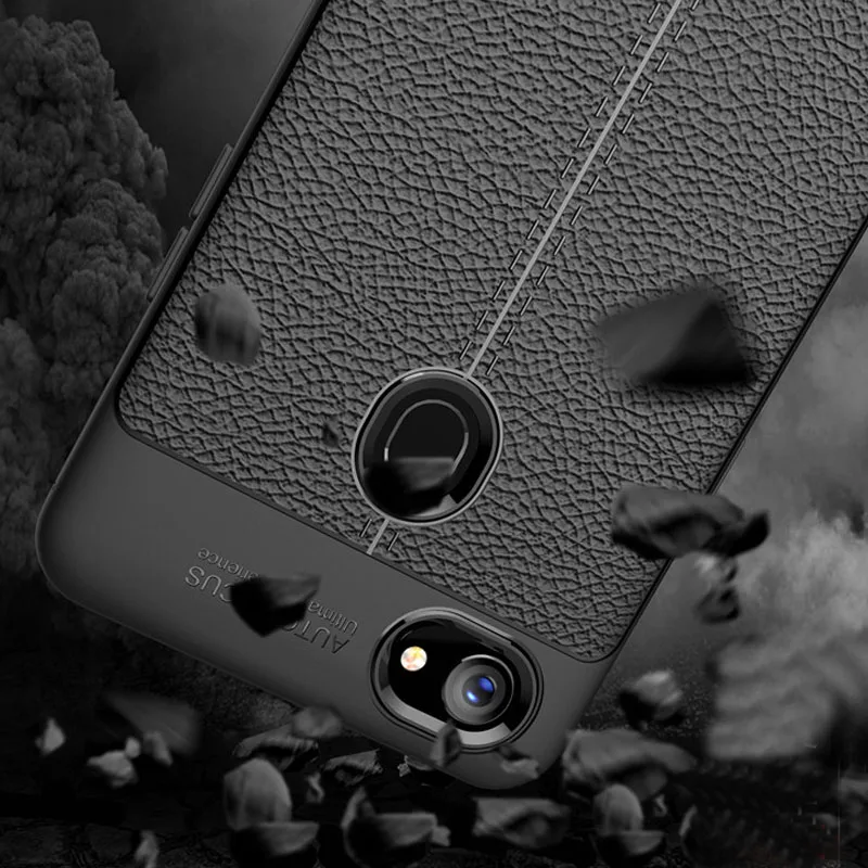 Роскошный кожаный мягкий чехол YUETUO из ТПУ для телефона oppo f7 f 7 2018 силиконовые