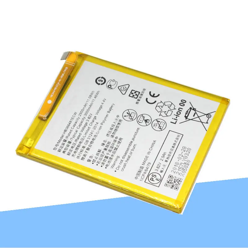 ISkyamS 3x2900 мАч литий-ионная расширенная батарея HB366481ECW для Huawei P9 Lite G9 Honor 8 5C VNS-DL00 VNS-L23