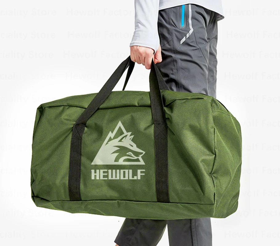 

Hewolf Outdoor Camping Fishing Chair Folding Ultralight Portable Wear-Resistant Oxford Chairs Aluminium Alloy Tables 4 Chairs