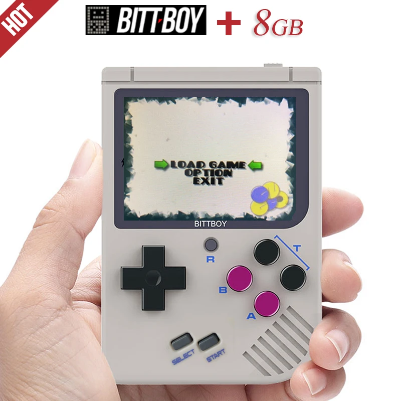 Игровая консоль BittBoy V3.5 + 8 Гб ретро портативные игровые плееры поддержка других