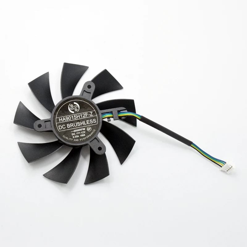 85 мм кулер вентилятор заменить для ZOTAC GTX 1060 1070TI 1080Ti мини Ампер видеокарта вентилятор охлаждения DIY