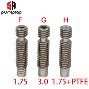 Горло M6 26 мм для V6 Wade Короткий тепловой перерыв Hotend1.75mm  3.00mm Нити из нержавеющей стали 3D-принтер Запчасти