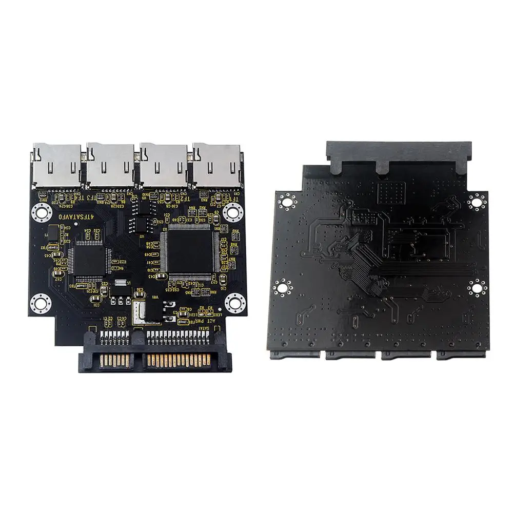 SP Бесплатная доставка Новинка 4 Micro SD TF карты до 22pin SATA адаптер 2 5 &quotКорпус для