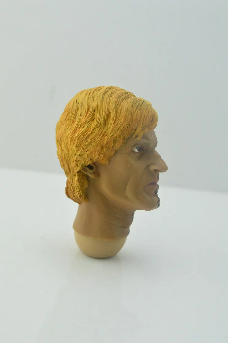 1/6 масштаб Аарон Экхарт сгорела голова лепить два лица подходит для горячих