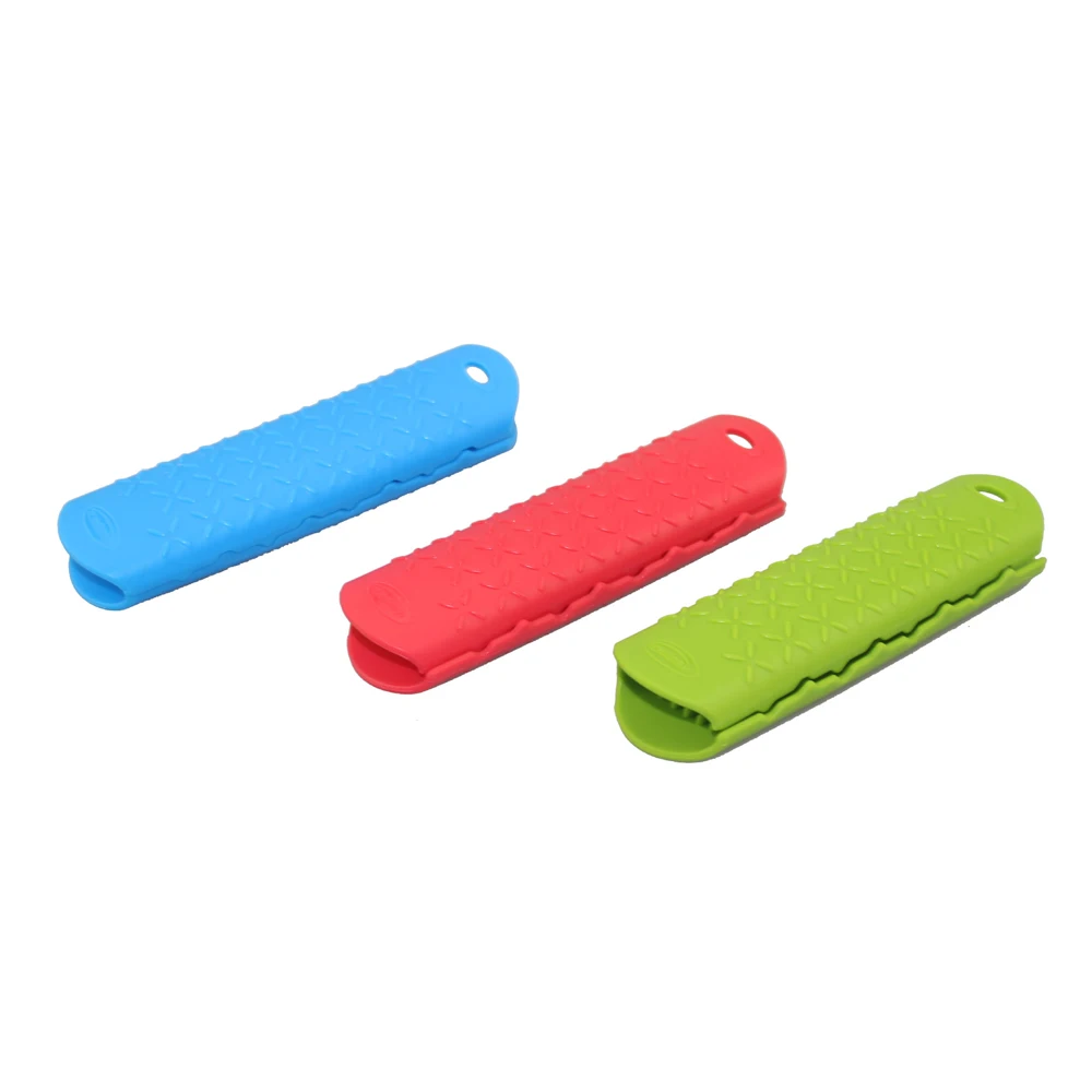 Силиконовые Прихватки ручки Кухня силиконовые пот Пан кастрюлю с ручкой