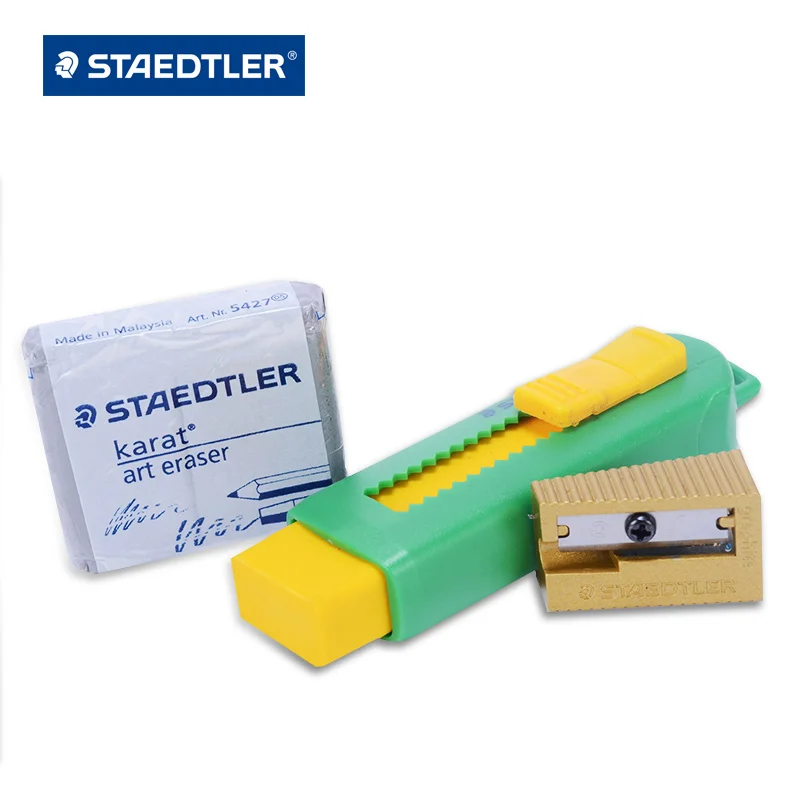 Staedtler 100 Mars lumographe полный набор портативных чехлов для рисования 14 градусов