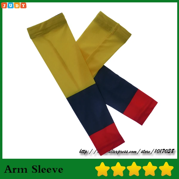 Компрессионный рукав модный флаг Колумбии Камуфляжный Рукав для молодежи и