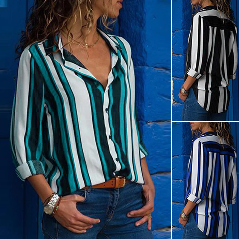 Женские топы для работы Летние шифоновые Повседневные Модные с отложным