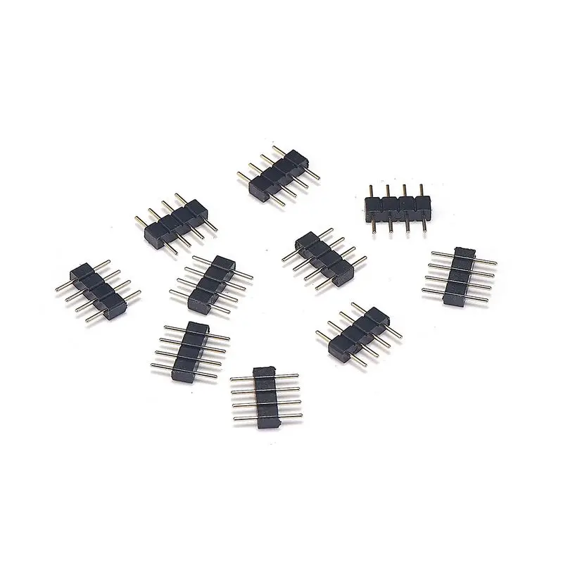 5000 шт. 5 Pin 4 штекерные разъемы Адаптер Бесплатная Пайка для SMD 5050 RGB RGBW RGBWW