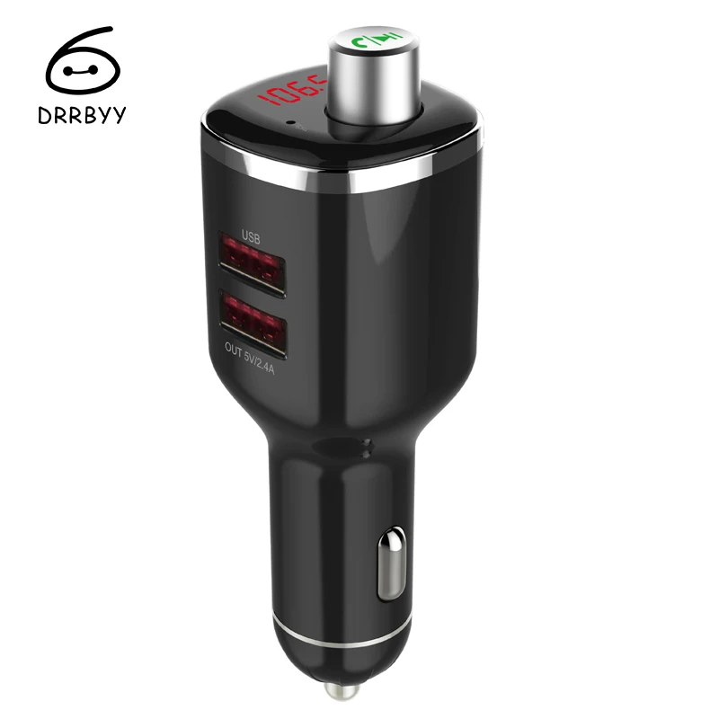 2017 drrbyy bc23 Bluetooth версии 4.2 автомобилей MP3 комплект громкой связи цифровой Дисплей