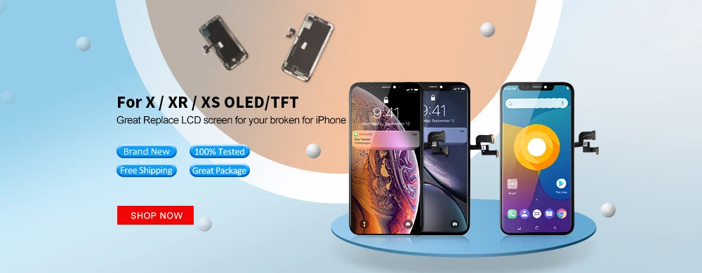 Класс AAA для iPhone X XS OLED ЖК-дисплей для iPhone X ЖК-дисплей с 3D сенсорным экраном дигитайзер замена в сборе с водяным покрытием