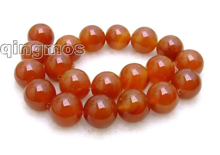 

Big 18mm Round Red stone Beads Strand 15"-los224