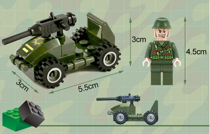 Enlighten модели Здание игрушка Совместимость с LEGO Лего Legos Конструктор E830 28 блок