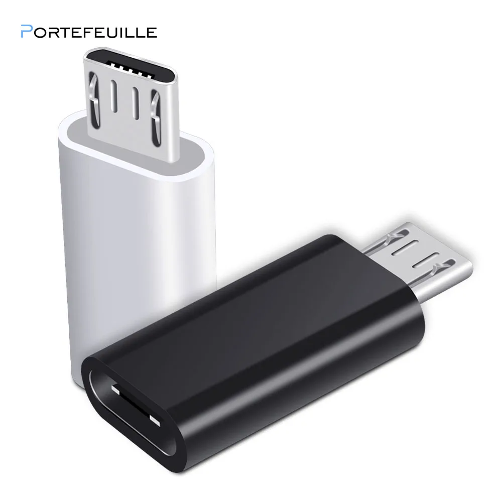 Usb Type C гнездовой разъем к Micro 2 0 Мужской USB 3 1 кабель зарядное устройство адаптер