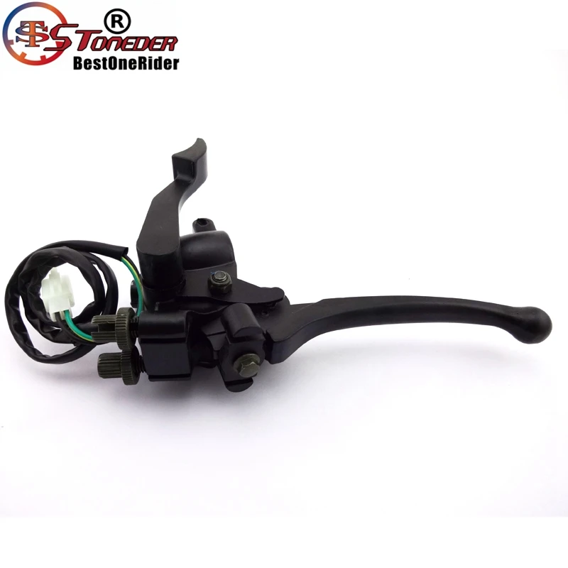 STONEDER 7/8'' Double Handle Brake Lever Thumb Throttle For Chinese ATV Quad 50cc 70cc 90cc 110cc 125cc Kazuma Roketa | Автомобили