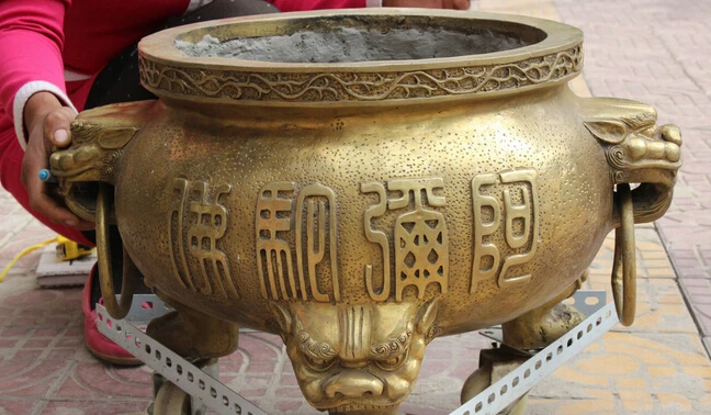 Оптовая продажа фабрика 22 тибетская латунная лампа медь буддизм для чаши