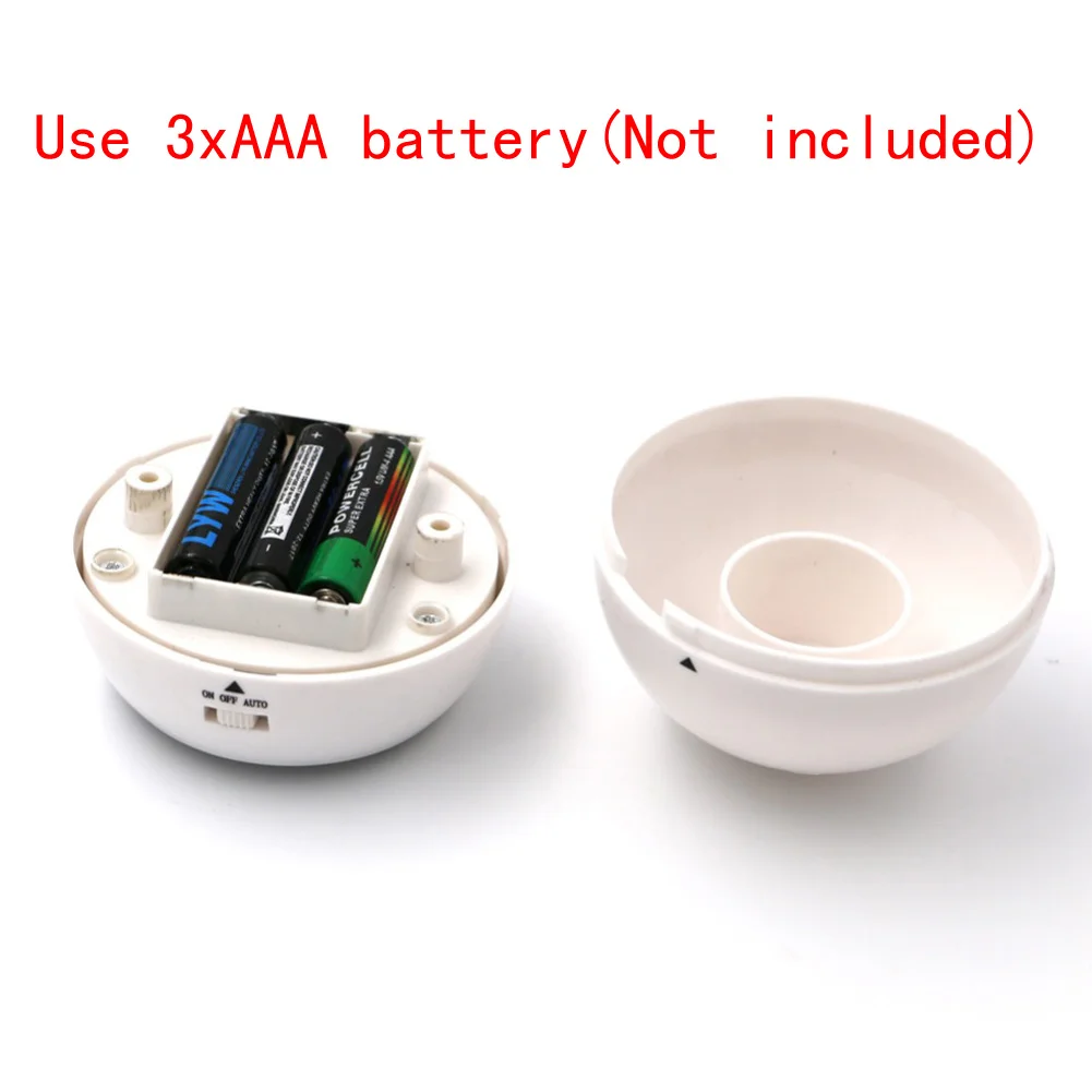 360 градусов вращения беспроводной Авто Вкл/Выкл PIR Ночник светильник Настенный