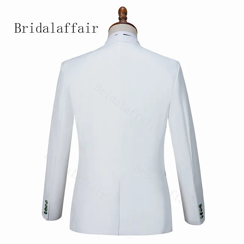 Мужские свадебные костюмы Bridalaffair 2020 облегающий пиджак для жениха с натуральными