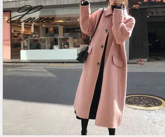 

2020 new coat casual woolen autumn and winter