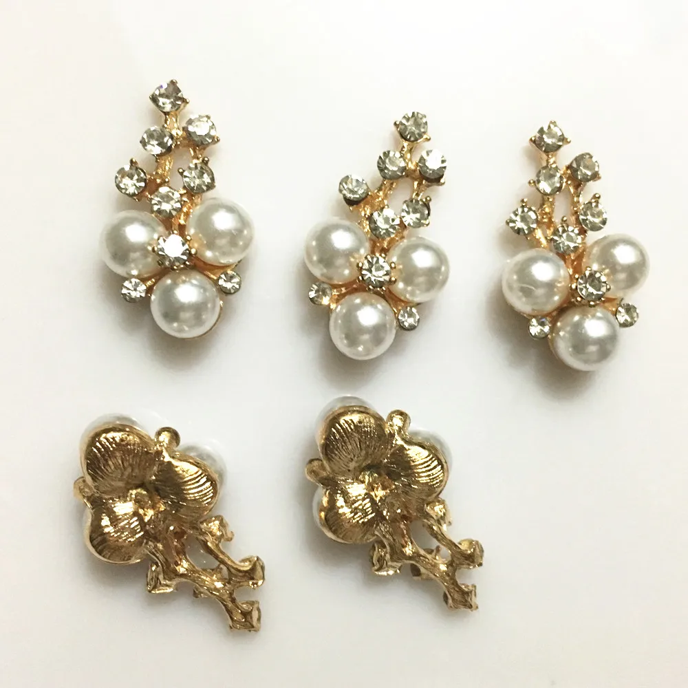 Цветочные пуговицы CJSIR с плоской задней стороной декоративные аксессуары сделай