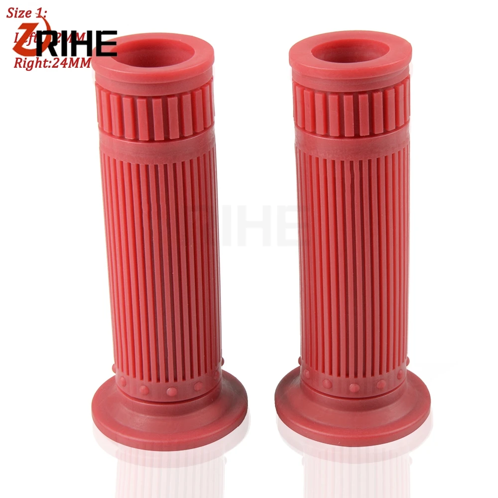 Red 22MM24MM Для газа XC 250 300 FSE/FSR MC 125 250 EC 50 125 200 250 300 400 аксессуары для мотоциклов 22 мм 24 мм ручка Dirtbike ручка бар - Цвет: Red 22MM24MM