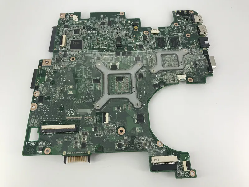 0W15K PRP72 953PN 4CCPK DA0UM3MB8E0 5X2FJ HM55 PGA989 материнская плата для Dell Inspiron 1764 1464 1564 тест