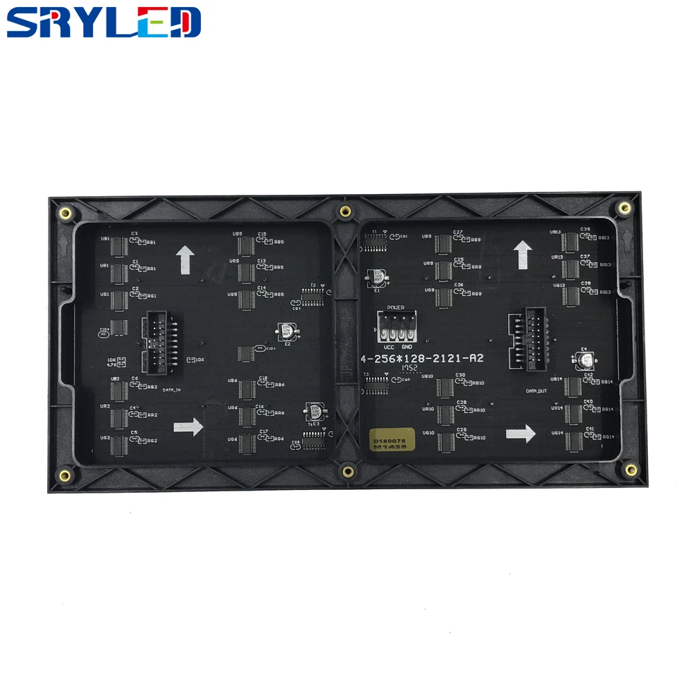 Светодиодный модуль сканирования P4 для помещений RGB черный SMD2121 64x32 полноцветный