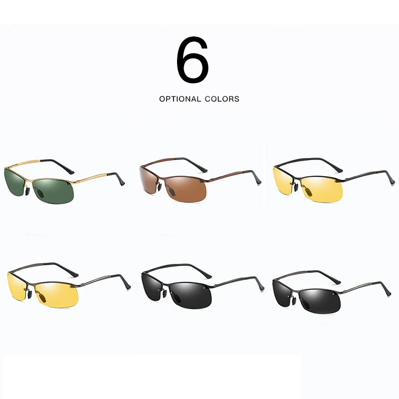 brand hd polarized sunglasses men new fashion eyes protect sun glasses with accessories unisex driving hot goggles oculos de sol free global shipping