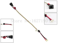 10pcslot new pj146 dc jack cable for lenovo ideapad y430 with cable laptop socket power replacement