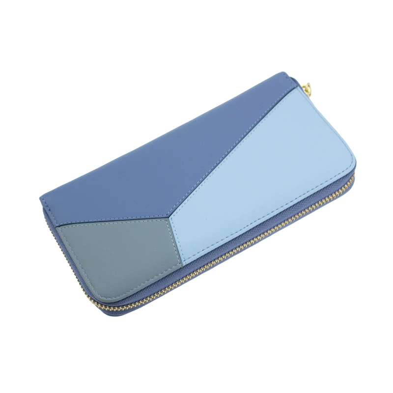 Женский кошелек Unishow в стиле пэчворк модный элегантный длинный бумажник на