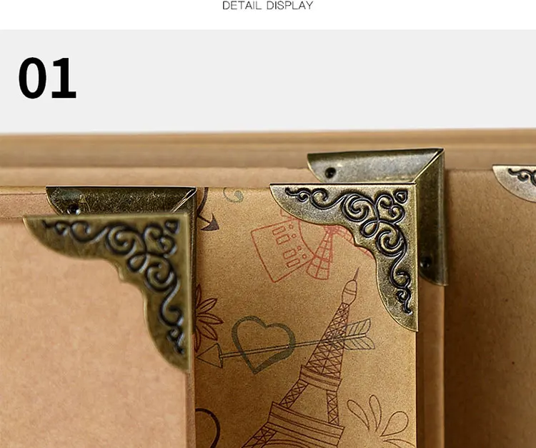 24*30,5 см Роза Пион башня узор для монет Альбом 240 Коллекция Книга памятная монета папка портативный домашний декор подарки