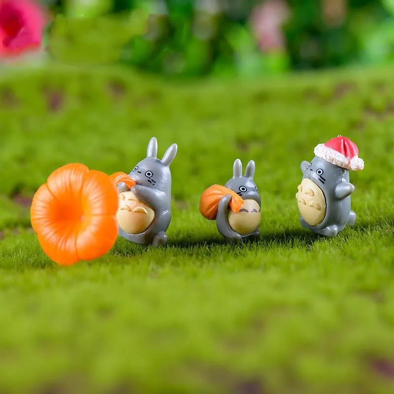 Куклы Xiaomei Totoro из мультфильма аниме суккуленты декоративные украшения глиняные