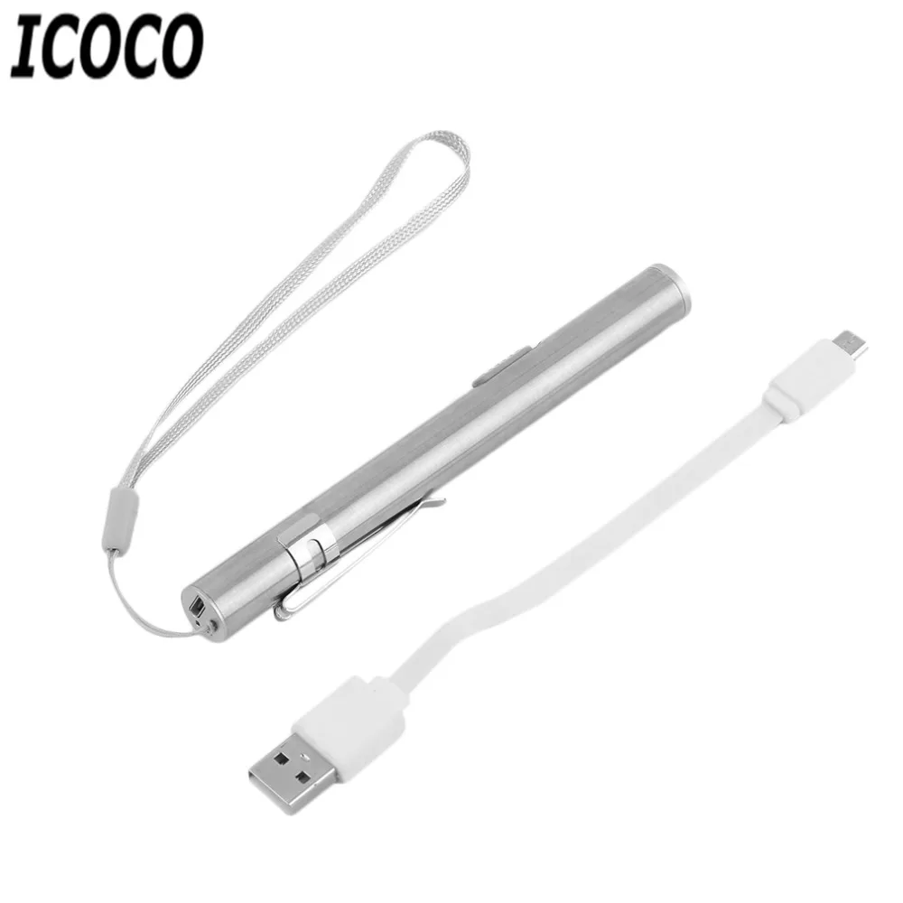 Водонепроницаемый портативный креативный мини USB фонарик ICOCO 2017 светодиодный