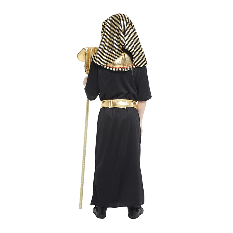

Egypt Pharaoh Costumes for Boys Kids Halloween Carnival Egypt Cosplay Role Play Party Fancy Uniform Dress