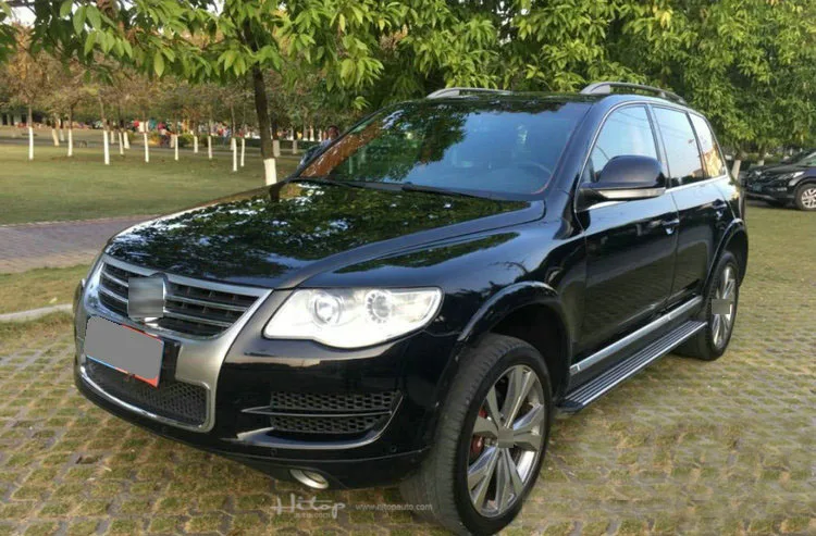 Подходит для VW Touareg 2003- боковая панель боковая ступенчатая Беговая доска, ISO9001 качество, уплотненный дизайн, может выдержать вес 5 человек